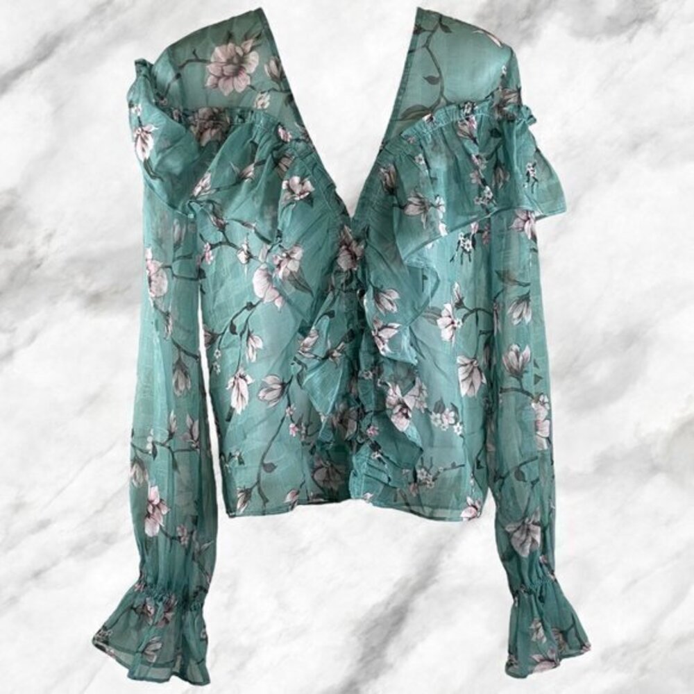 Majorelle Dulce Floral Print Top